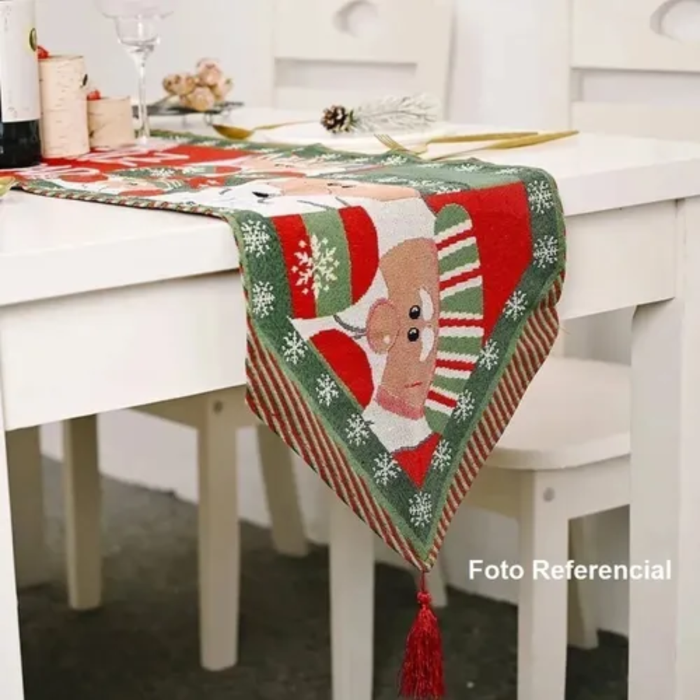 Camino de Mesa Mantel Navideño